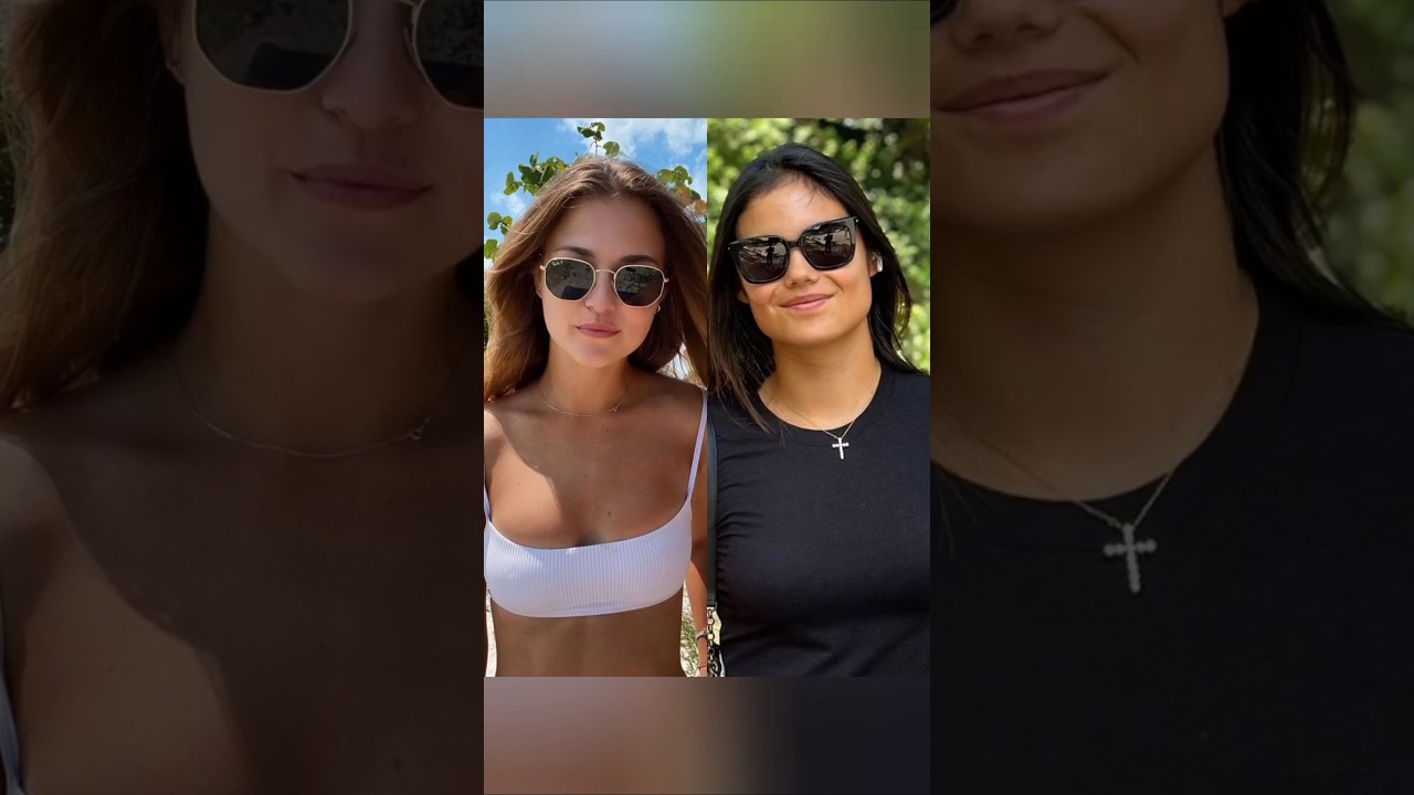 Anna Kalinskaya × Emma Raducanu: Who is most beautiful?  