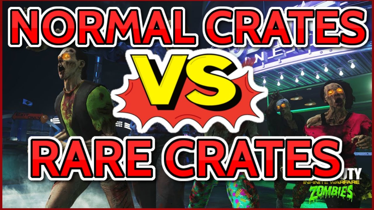 Common Zombie Crates Or Rare Zombie Crates??!