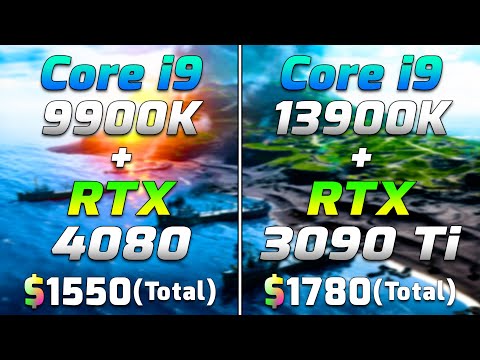 Core i9 9900K + RTX 4080 vs Core i9 13900K + RTX 3090 Ti | Which is More Value for Money?