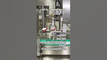 Live for Capping Machine#cappingmachine #capping #bottlecapper #bottlecappingmachine #zxsmart