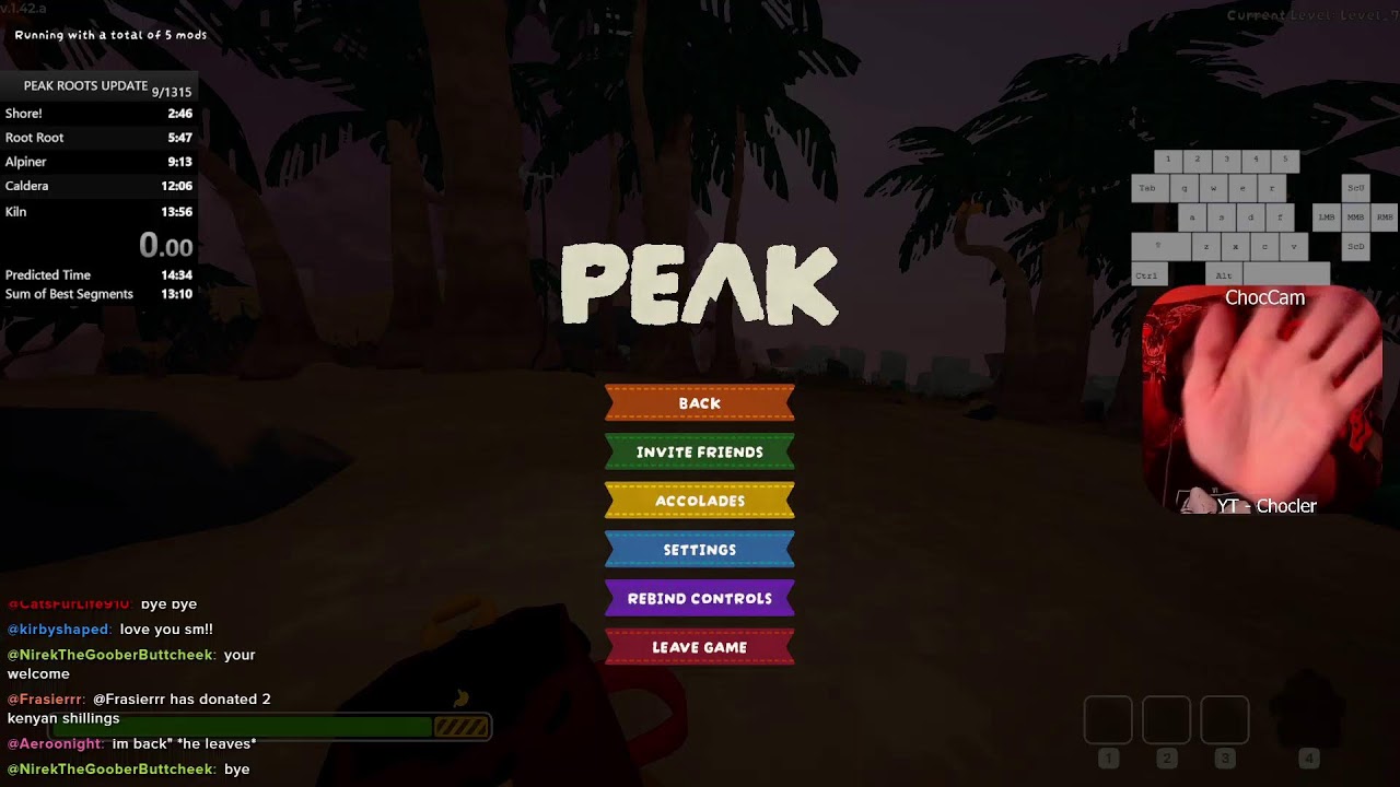 PEAK SPEEDRUNNING - Live (goin for SUB 14 and WR) (mostly no mic)