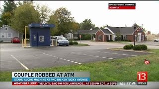 Couple robbed at ATM