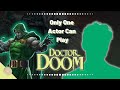 Dear Marvel.. Only One Actor Can Play Dr. Doom in the MCU