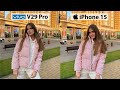 Vivo V29 Pro vs iPhone 15 Camera Test Comparison