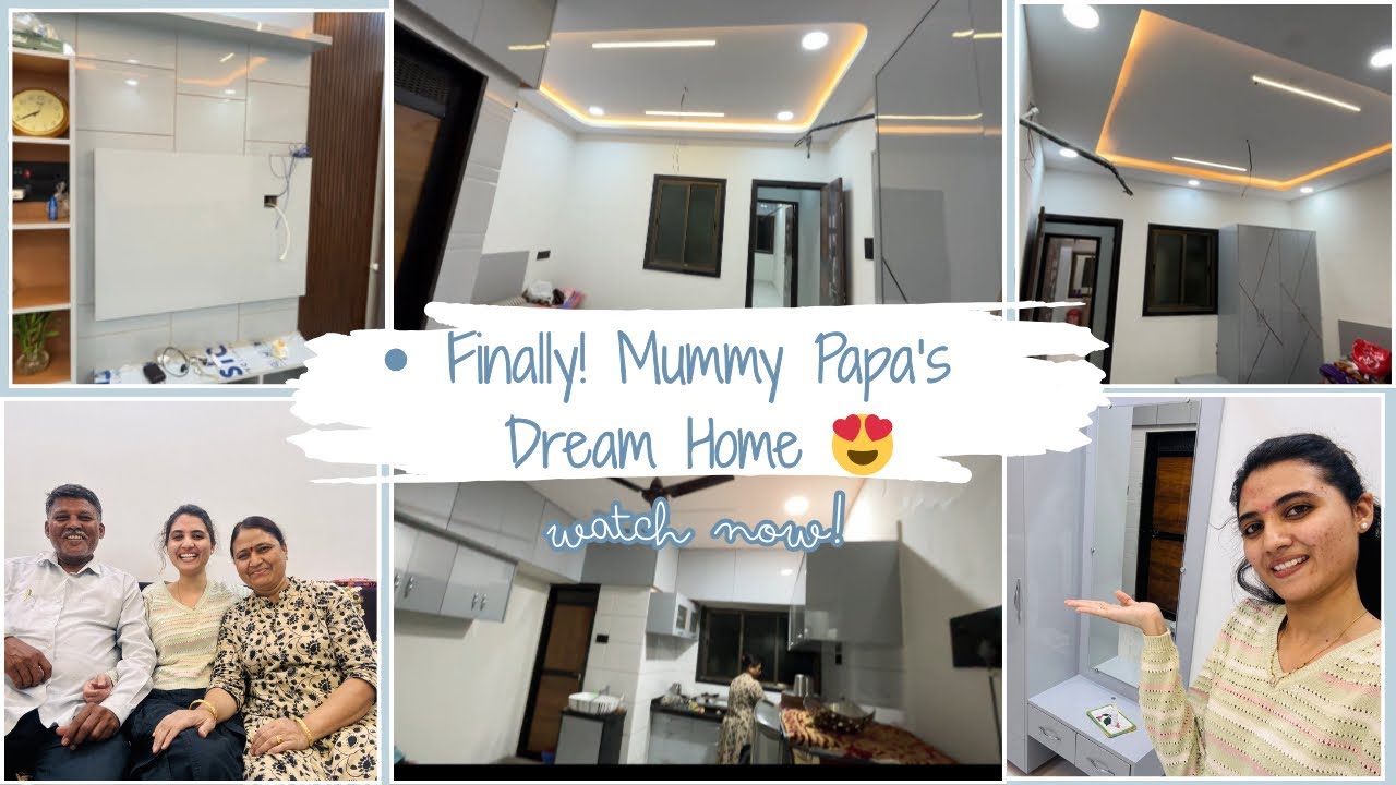 मम्मी-पप्पांचं 3 Floor Dream House 😍 | Full Home Tour | Marathi Vlog