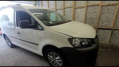 VW caddy in today for a stage one remap, EGR and DPF solution