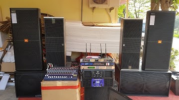 Bộ Sự Kiện Dùng LOA ARRAY+JBL 725. Bộ thứ 2 Bác Tài ở Trà Vinh tin dùng. Cty0936583140