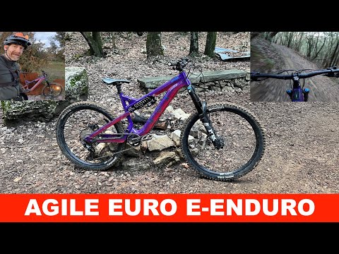 Nox Epium Euro Carbon Fibre E-Enduro Mountain Bike Live Ride Review