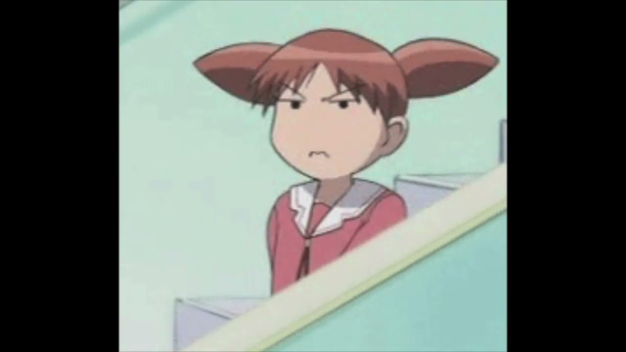 CHIYO WALKING DOWN THE STAIRS TO FITTING MUSIC