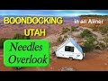Boondocking Utah: Needles Overlook in an Aliner