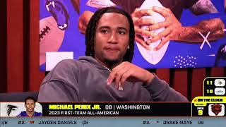 CJ Stroud & Micah Parsons On Atlanta Falcons Selecting Michael Penix # 8 Overall