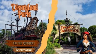 Pirates of the Caribbean - Disneyland Paris - May 2025 - Full queue and ride through!