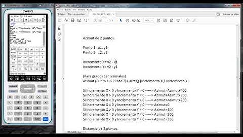 Programando la Classpad 500