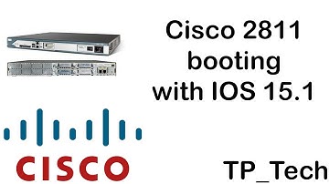Cisco 2811 router boot process IOS 15.1 with CLI