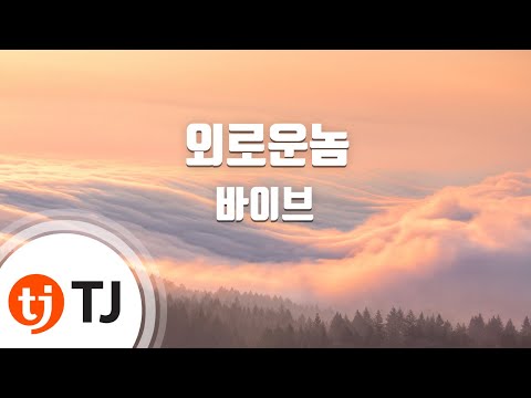 [TJ노래방 / 여자키] 외로운놈 - 바이브 / TJ Karaoke