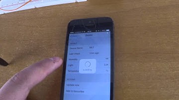 iOS BLE Moisture Light Temperature sensors