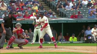 August 15, 2016-Boston Red Sox vs. Cleveland Indians