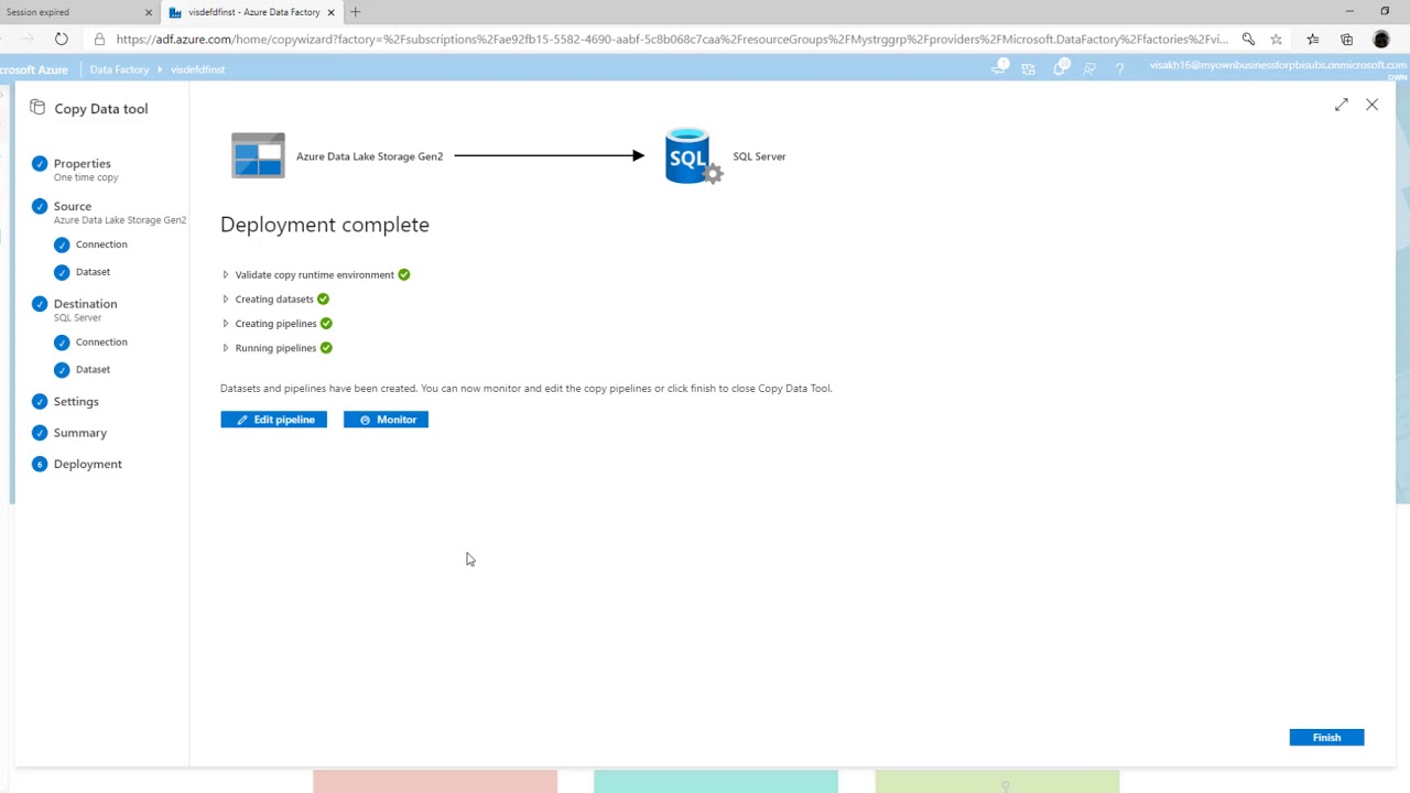 Azure Data Factory Quick Tip - Dynamic Copy Data Task By Parameterizing ...