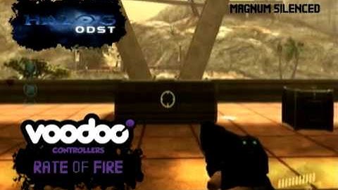VoodooControllers Rapid Fire Modded Xbox 360 Controller for HALO 3 ODST