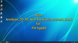 burn image Armbian 20.10 Arm 64 bionic current for HG680 screenshot 5