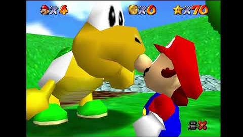 [TAS] SM64 No Speed Limit - Footrace with Koopa the Quick (Remastered remaster)