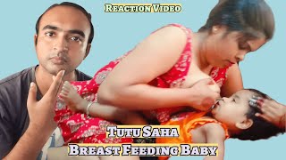 Exclusive Tutu Saha Bedroom Breastfeeding Reaction Video Live On Youtube I Recreation Vibes