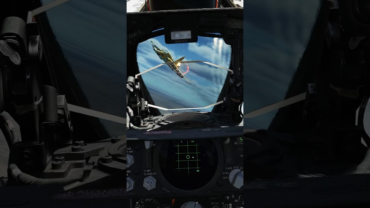 F-4 Phantom saws off SU-25 Frogfoots Tail 