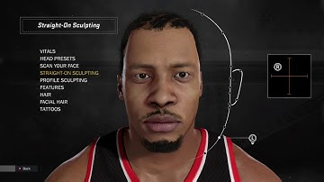 NBA 2K17 HOW TO CREATE ALLEN IVERSON TUTORIAL!!!!