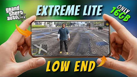 GTA 5 Extreme Lite (15GB) on Low-end Device | Winlator Emulator Full Setup & GTA5 Lite Gameplay