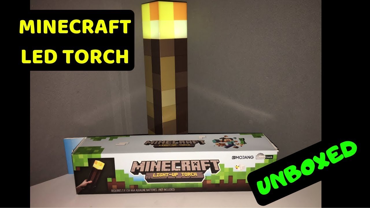 minecraft torch toy