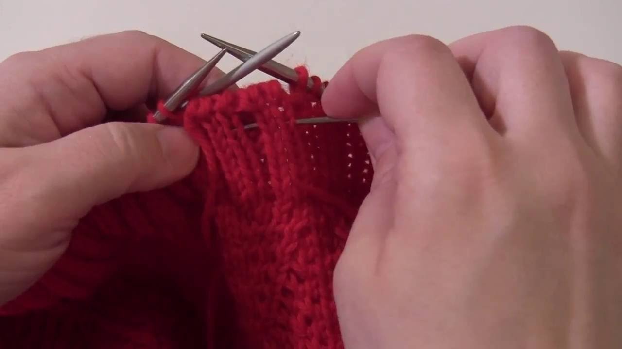 Kitchener 2x2 Ribbed Sewn Bind Off YouTube