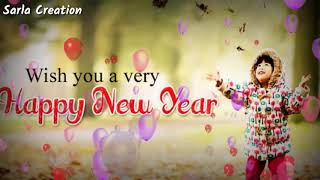 💕Happy New Year 2019 special lyrics 💕whatsapp status video English Hindi Punjabi Tamil Gujarati😍