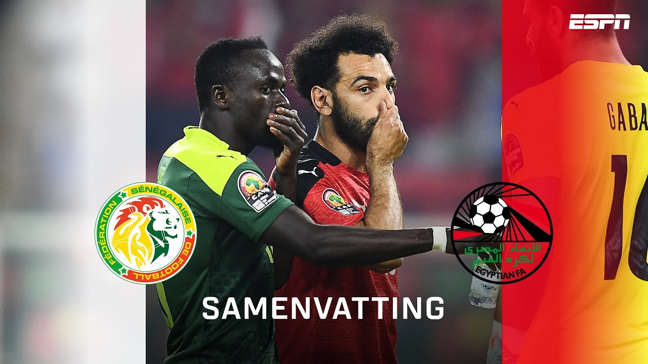 😍😱 SENSATIONELE SLOTFASE bij FINALE AFRIKA CUP! 🏆 | Samenvatting Senegal - Egypte