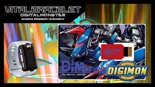BANDAI Digimon Vital Bracelet; DIM Card; Nu Metal Empire Unboxing &amp; Opening