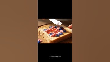 Spreading Glass Flags On Toast AI ASMR - Most Satisfying ASMR Ever!