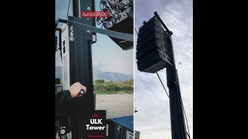 Lifting towers for Line Array - ULK 650XL (400 kg - 6,50 m) - Torres para Line Array - GUIL