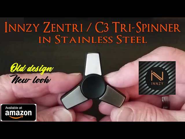 Fidget Spinner Review: Innzy Stainless Tri-Spinner -