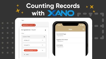 Xano: Counting Related Records | Integrations | Adalo: Build Apps without Code