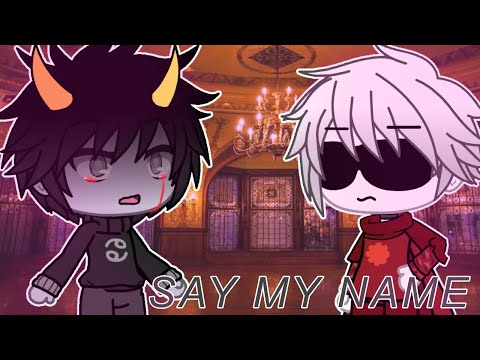 DAVEKAT BREAK UP?? say my name gacha ❤️🖤 part one (johnkat?)