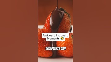 Awkward introvert moments 🤣 #introvert #shorts