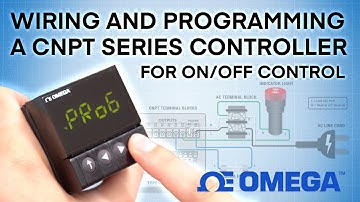 Wiring and Programming a CNPT Series Controller for On/Off Control