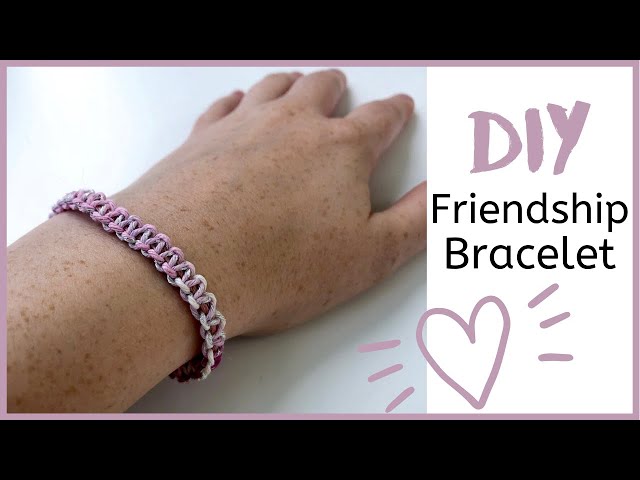 4 different techniques to make friendship bracelets 