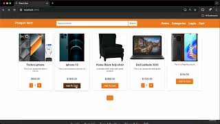 Ecommerce Using spring boot & React - 14 product details & category page