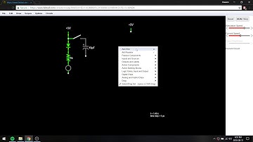 Falstad 1 Creating a Circuit