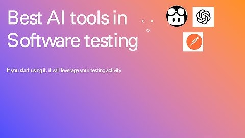 Best AI tools in Software testing