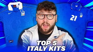 TOP 5 ITALY KITS OF ALL TIME! 🇮🇹
