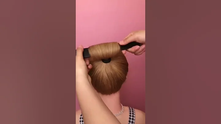 Sweet French Dish Made Hair Band Ball Twist Magic DIY Tool Bun Maker Synthetic Donuts Bud Head Band