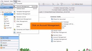 DreamMail: How to Delete an Email Account