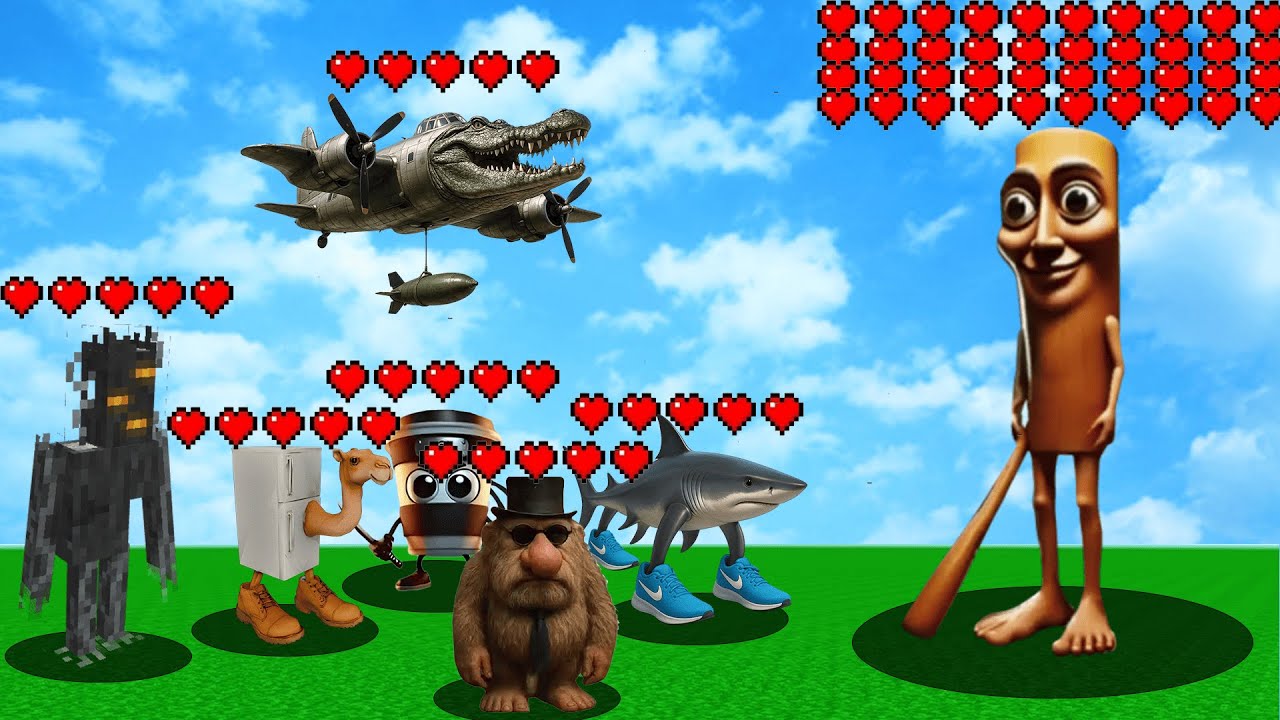 BIG COMPILATION OF MINECRAFT BATTLES