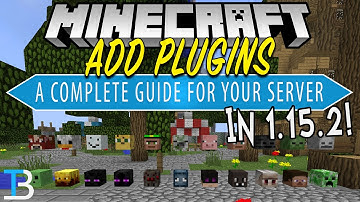 How To Add Plugins To Your Minecraft Server in Minecraft 1.15.2